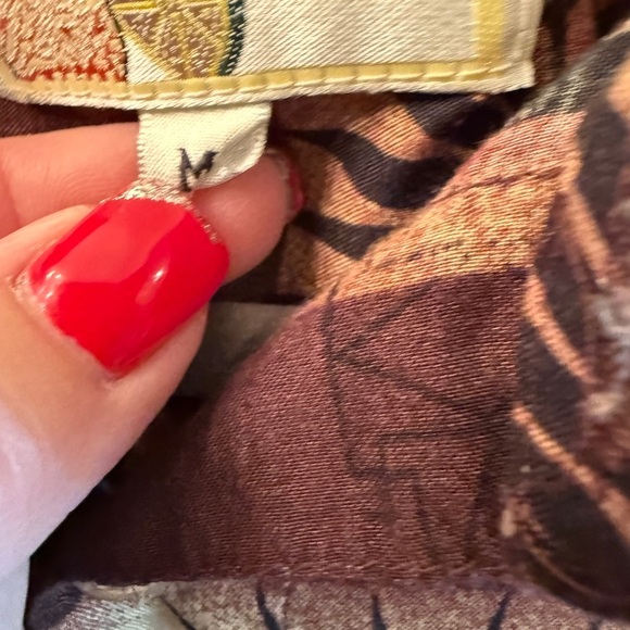 Vintage Ron Chereskin Men’s Sz M Tropical Print Button Down Shirt Mens - Picture 5 of 10